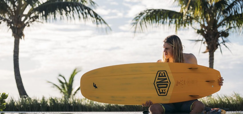 Slice Carbon Comp' Series 2020 F-One Surfboard