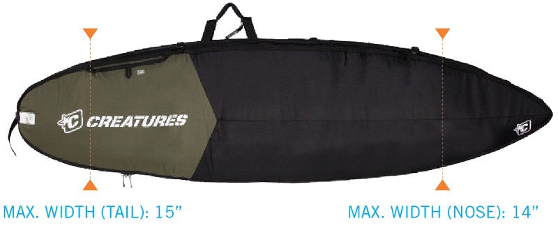 Creatures Triple boardbag