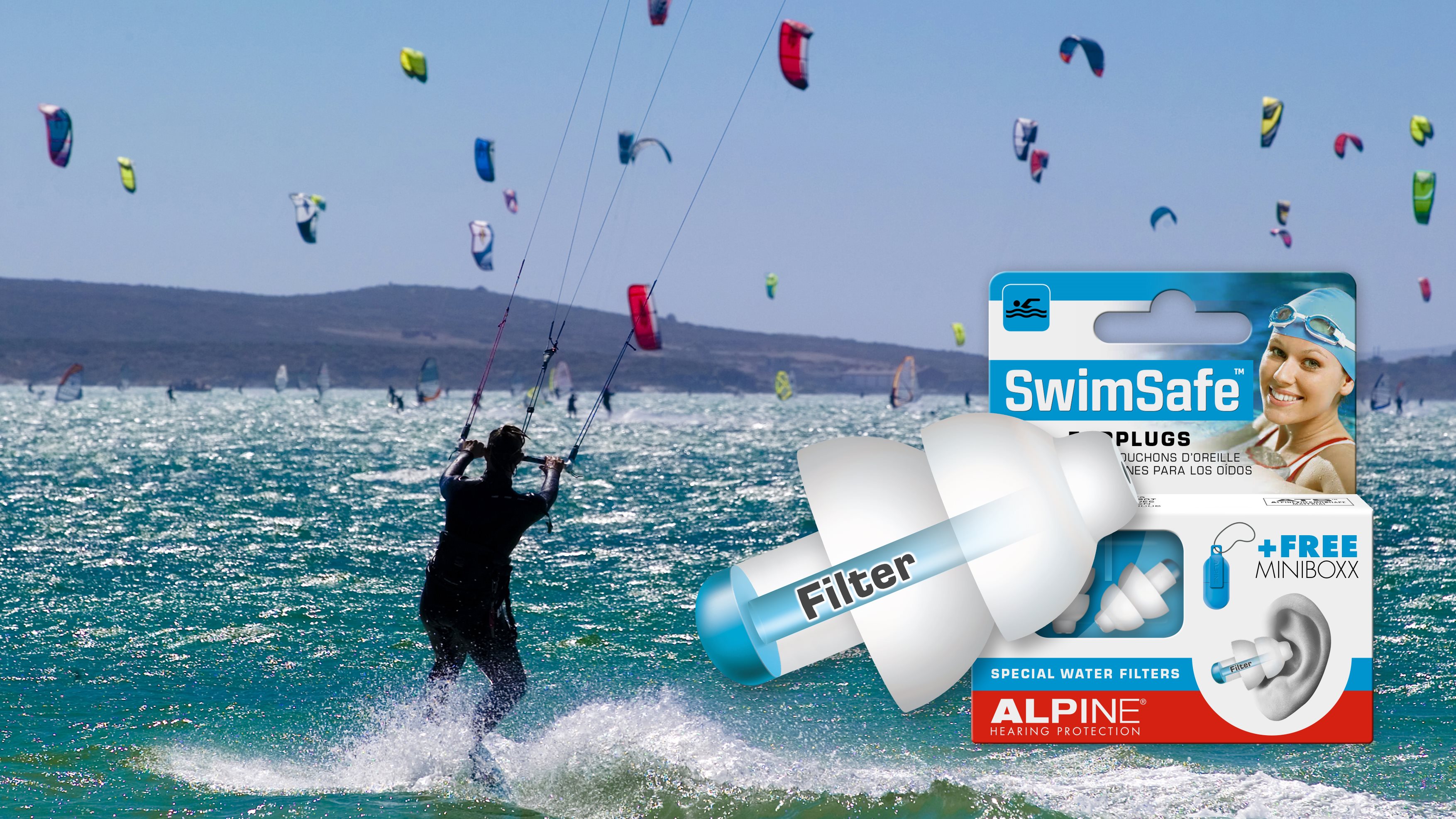 Alpine SwimSafe oordoppen