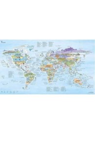 Surftrip MapRewritable Wereldkaart