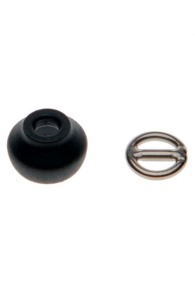 Iron Heart Stopper Ball with Metal Ring (Click Bar)