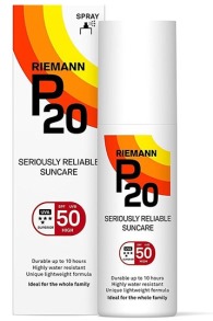 P20 Sunscreen SPF50 Spray 100ml