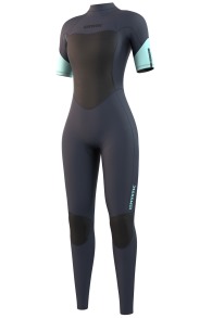 Mystic - Brand 3/2 Shortarm Backzip 2022 Women wetsuit