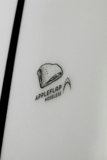 Appletree-Appleflap Noseless White Line