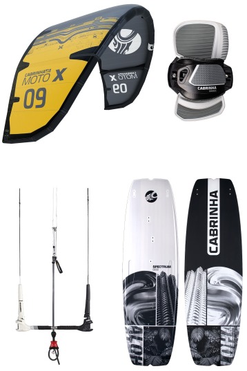 Cabrinha - Moto X + Spectrum 2023 Kitesurf Set