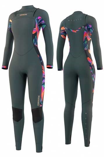 Onderhoudbaar eetbaar College Dazzled 5/3 Frontzip Women 2021 Wetsuit from Mystic! ▷ Kitemana.com