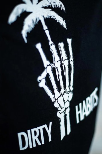 Dirty Habits-Paradise Hoodie Oversize