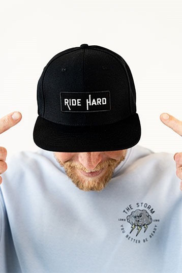 LEN10 - Ride Hard 3 Cap Black