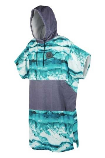 Mystic Wetsuit Poncho Allover Green ONE SIZ