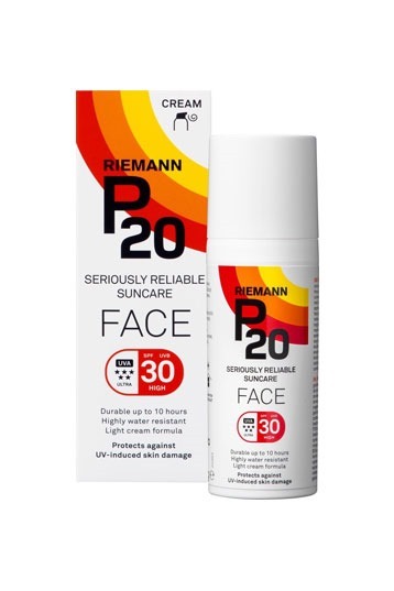 Riemann-P20 Zonnebrand SPF30 Face Cream 50ml