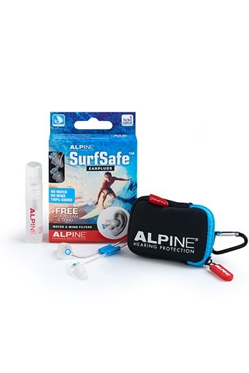 Alpine SurfSafe Earplugs Water and Wind Filters