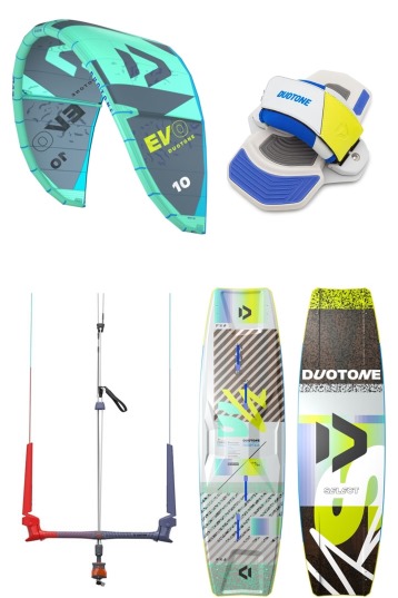 Duotone Kiteboarding-Evo + Select 2024 Kitesurf Set