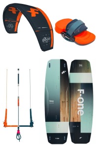 F-One - Bandit XVI + Trax Kitesurf Set