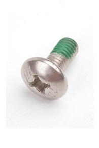 Footstrap Screw Rippled 14mm