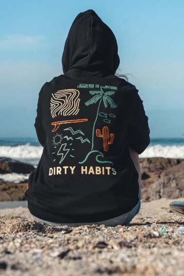 Dirty Habits-Connected Hoodie