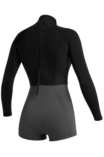 Mystic-Lunar Longarm Shorty 2/2 Backzip Women 2024 Wetsuit