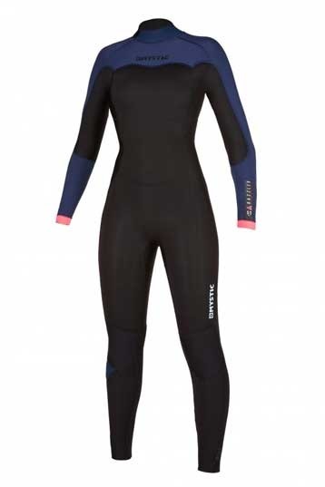 Navy Details about   Mystic Womens Dazzled 3/2mm Back-Zip Fullsuit Wetsuit 2021 