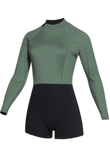 Mystic-Lunar Longarm Shorty 2/2 Backzip Women 2023 Wetsuit