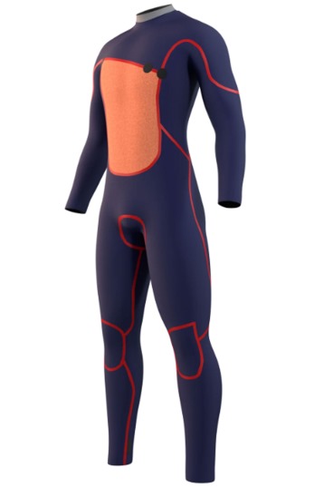 The One 5/3 2023 Zipfree Wetsuit from Mystic! ▷ Kitemana.com