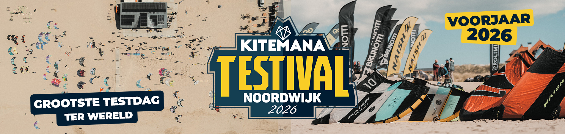 Kitemana Testival 2025 2.0 <br>This Saturday July 5, test all kite gear!